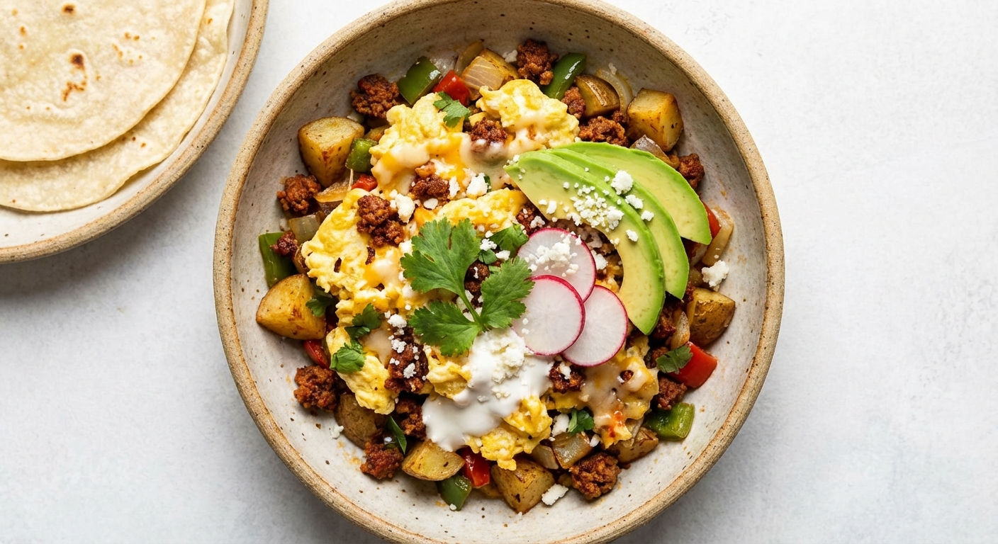 Mexican Chorizo Scramble