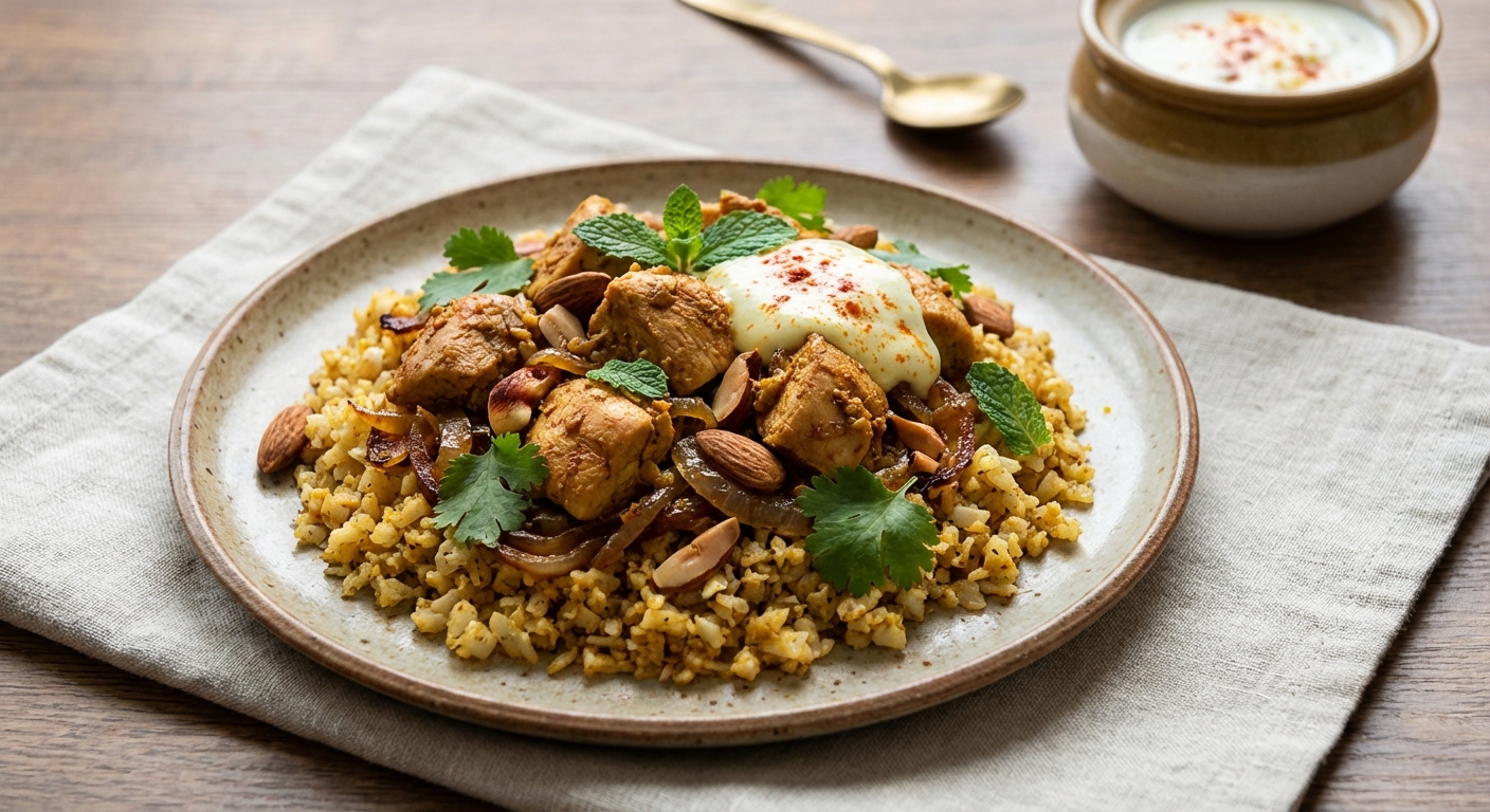 Keto Chicken Biryani