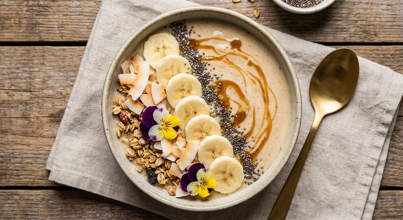 Banana Smoothie - Delicious Homemade Recipe