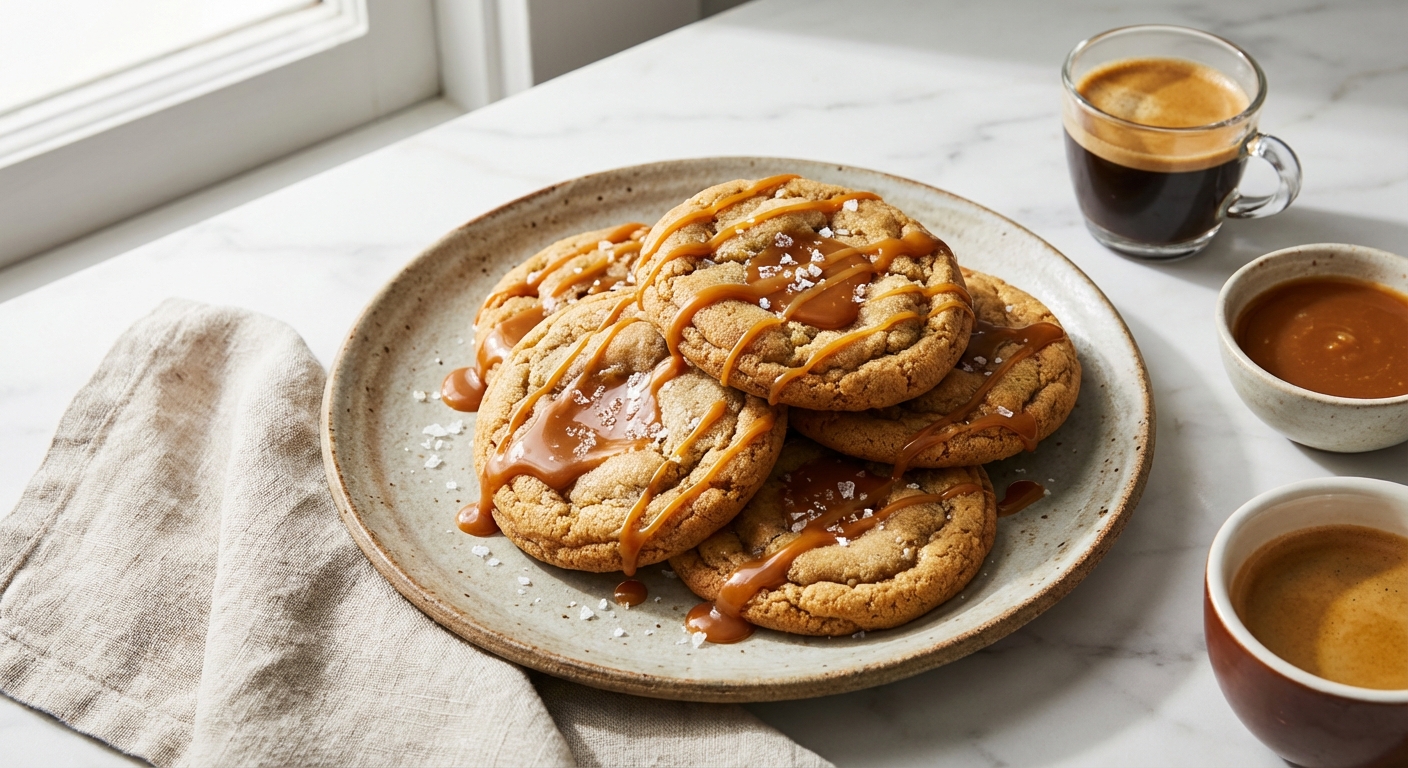 Sea Salt Caramel Cookies