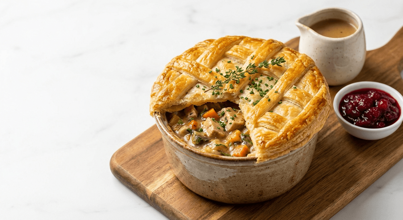 Creamy Turkey Pot Pie
