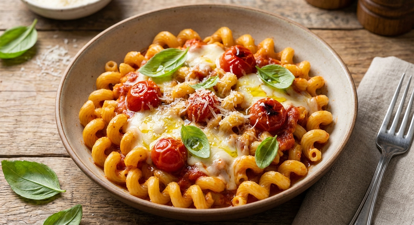 Cheesy Tomato Pasta
