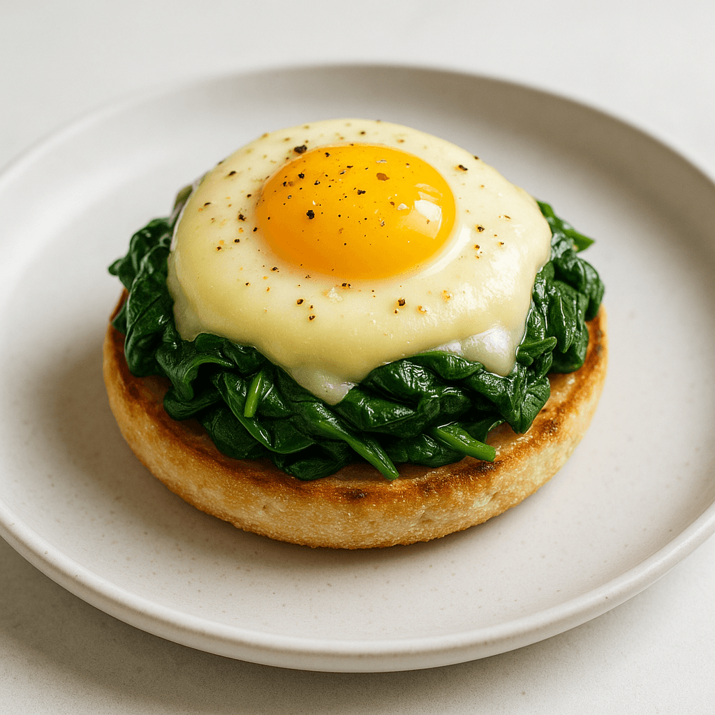 Egg and Spinach Breakfast Muffin