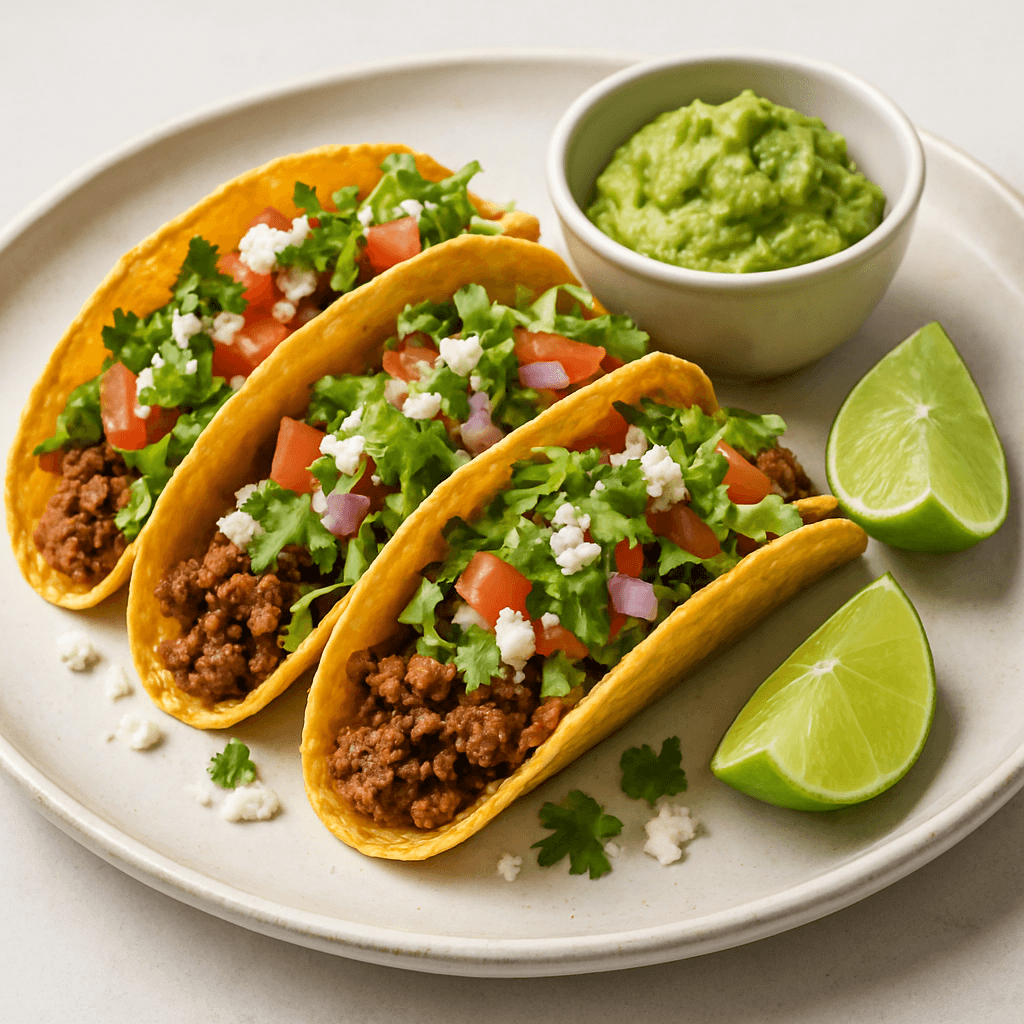 Crispy Beef Tacos