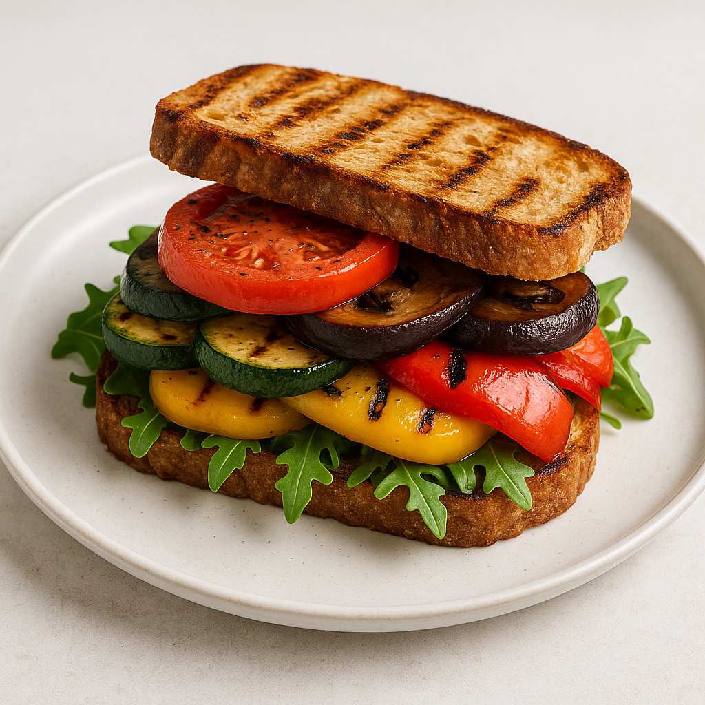 Grilled Vegetable Sandwich
