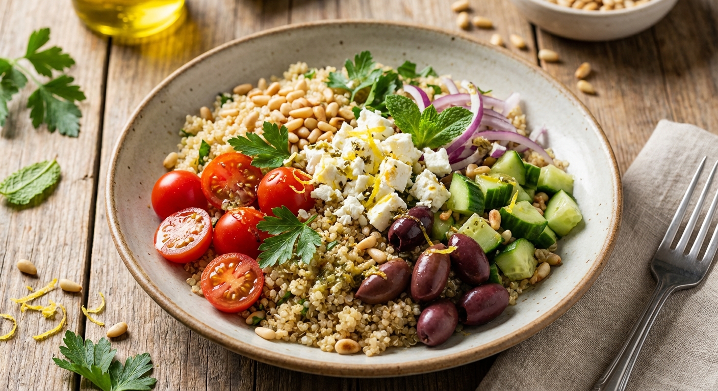 Mediterranean Quinoa Salad
