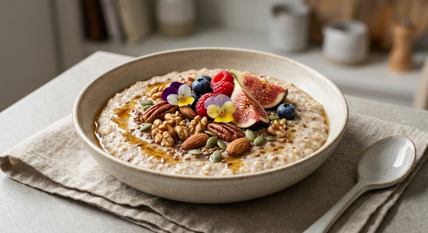 Nutty Flaxseed Porridge