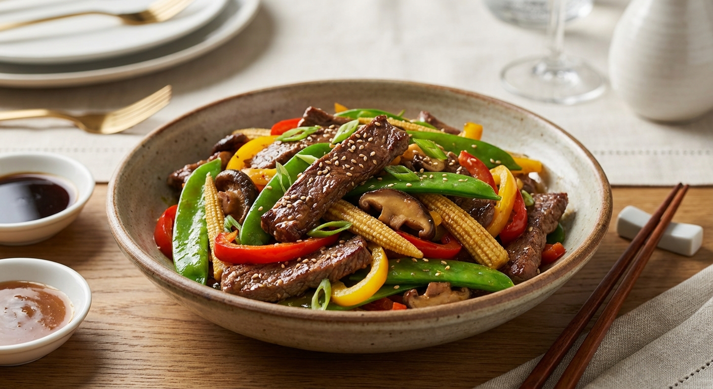 Beef Stir-Fry with Vegetables