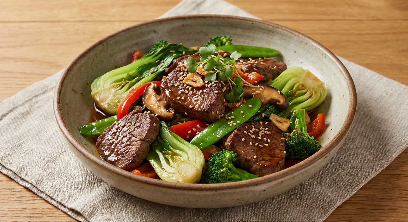 Beef Stir-Fry with Vegetables
