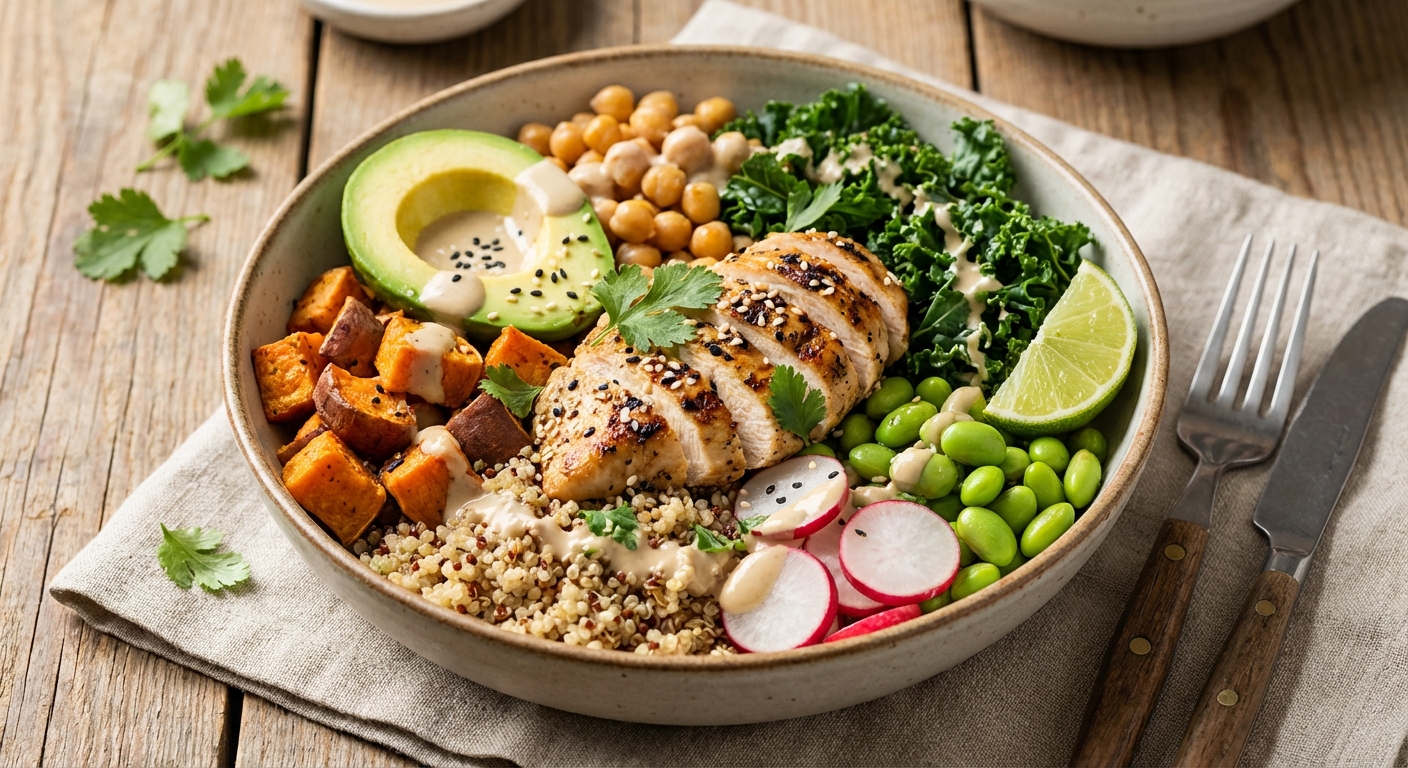 Chicken Buddha Bowl