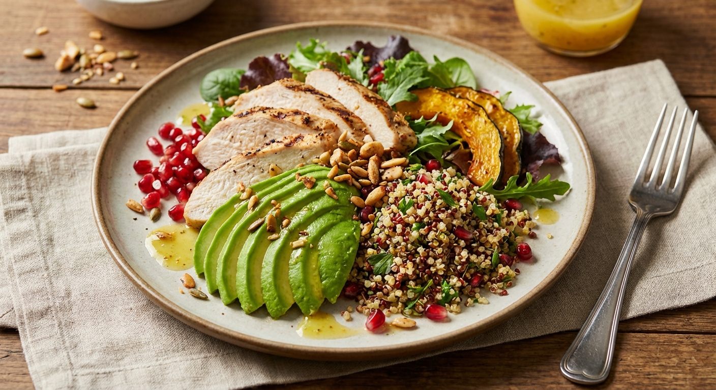 Turkey, Avocado & Quinoa Salad