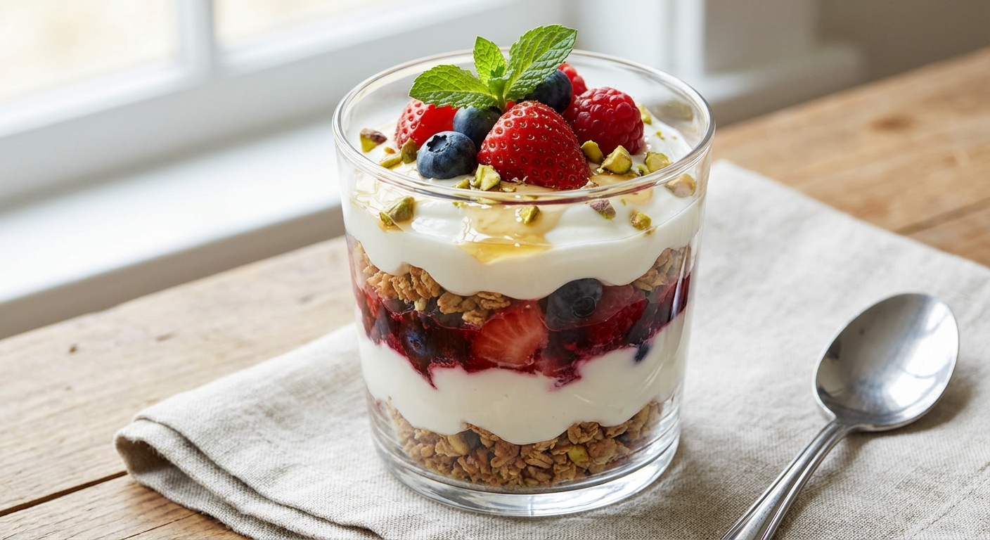 Greek Yogurt Berry Parfait