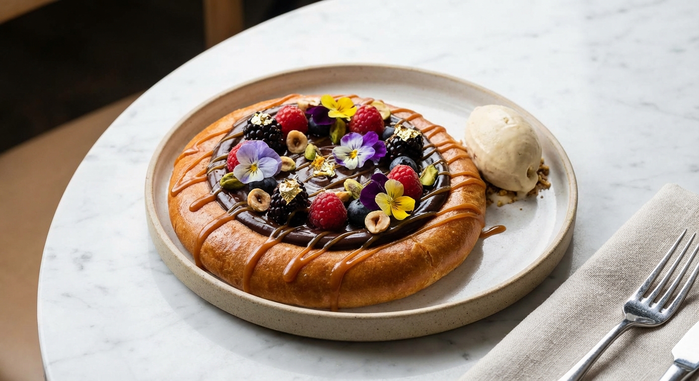 Decadent Dessert Pizza