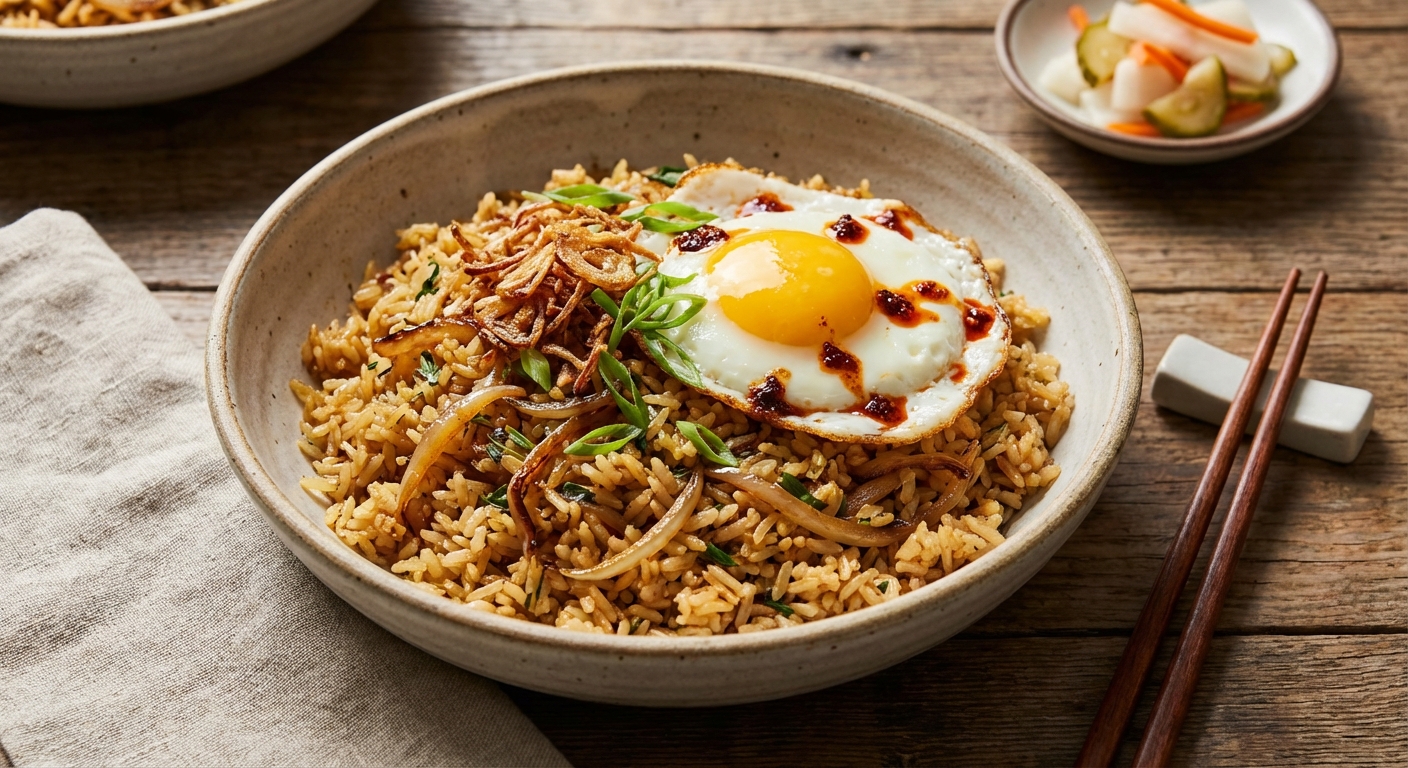 Onion Fried Rice