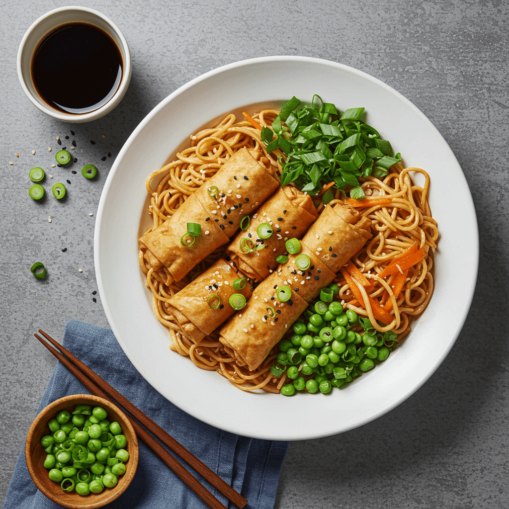 Egg Roll Noodle Bowl - Delicious Homemade Recipe