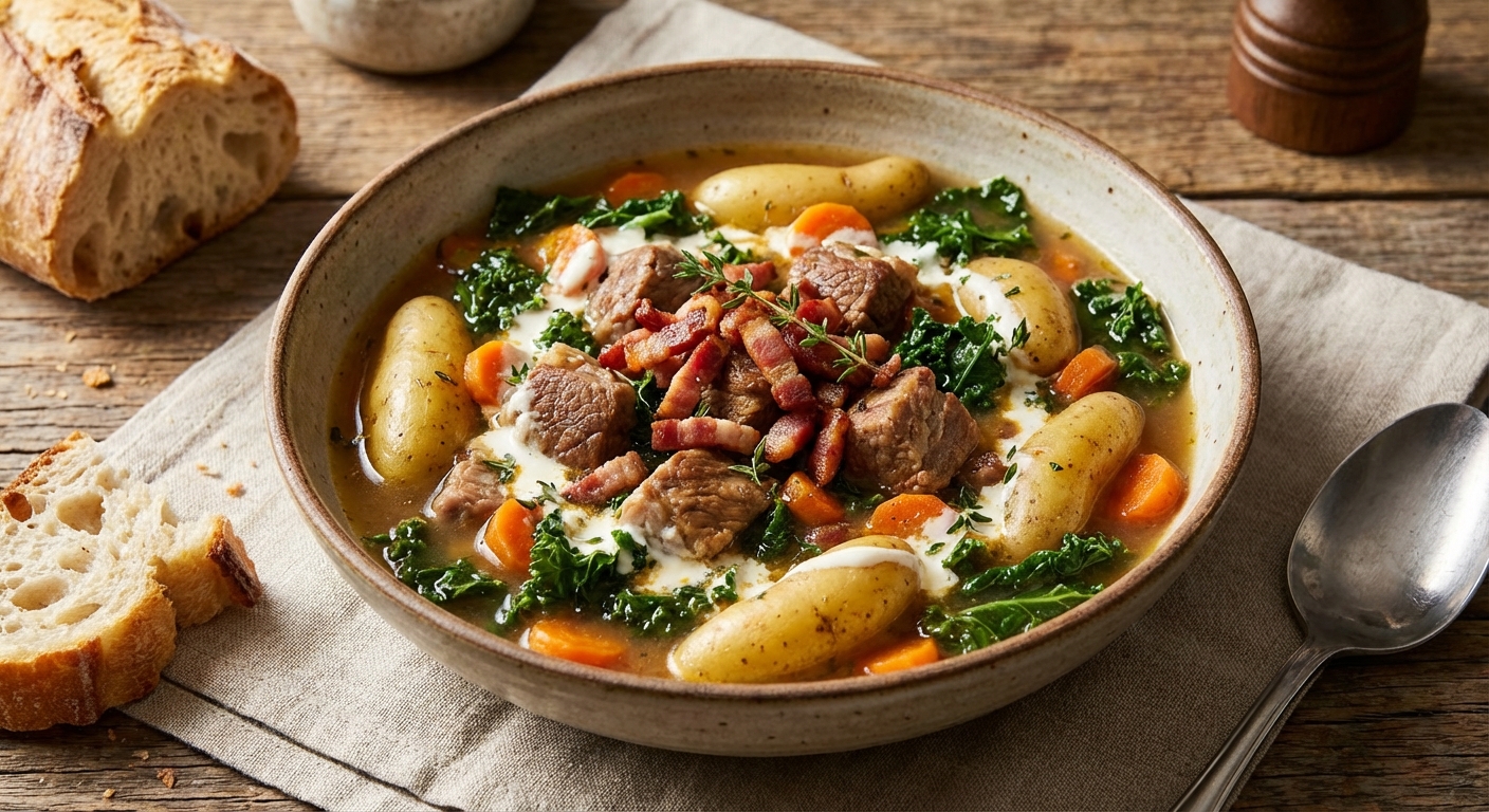 Hearty Pork and Potato Soup