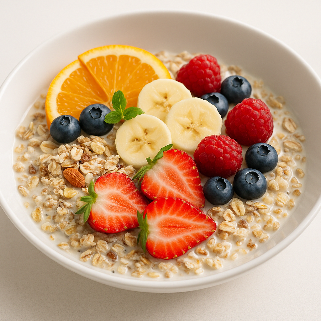 Muesli with Fresh Fruits