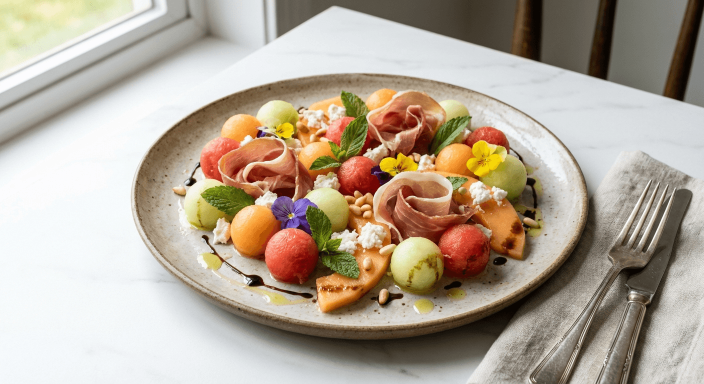 Prosciutto and Melon Salad