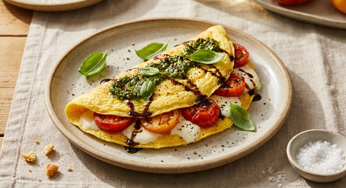 Caprese Omelette