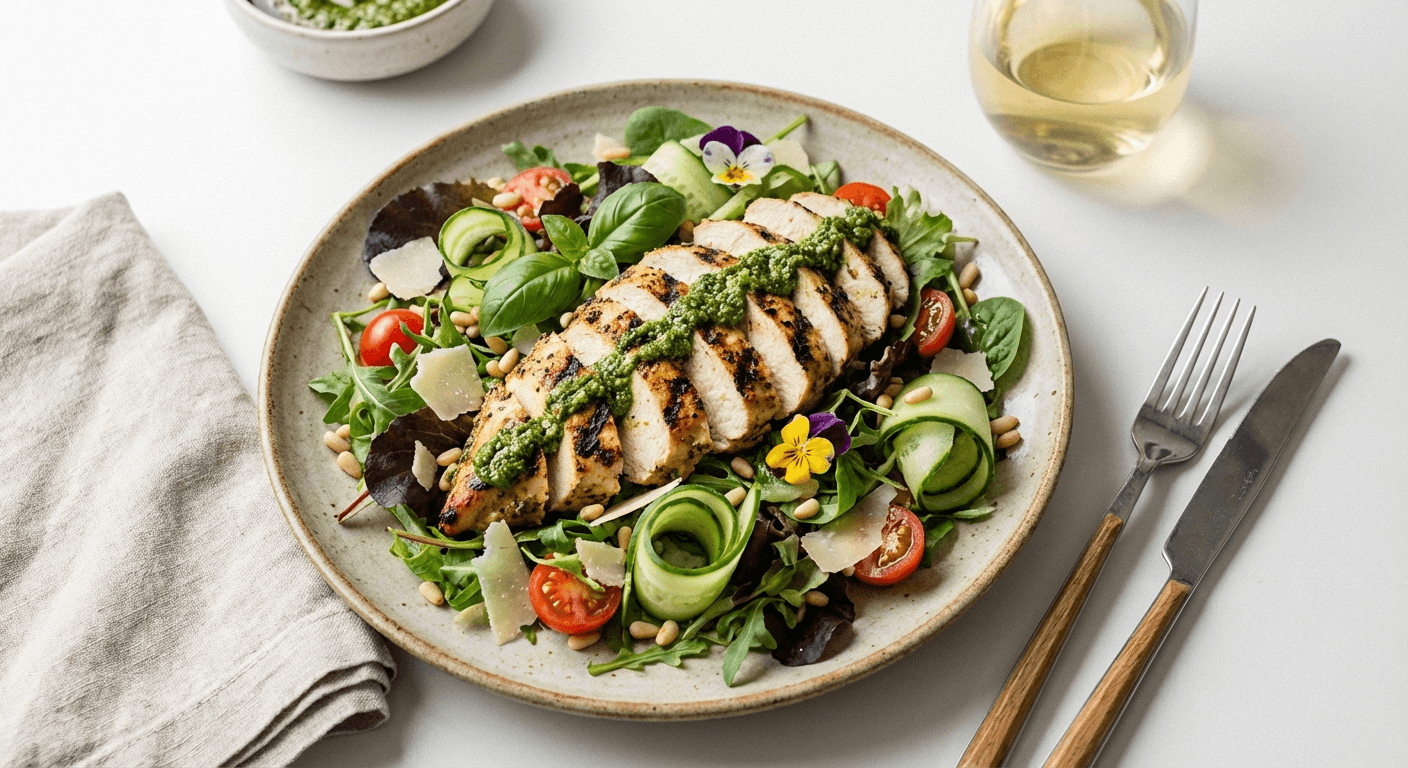 Pesto Chicken Salad