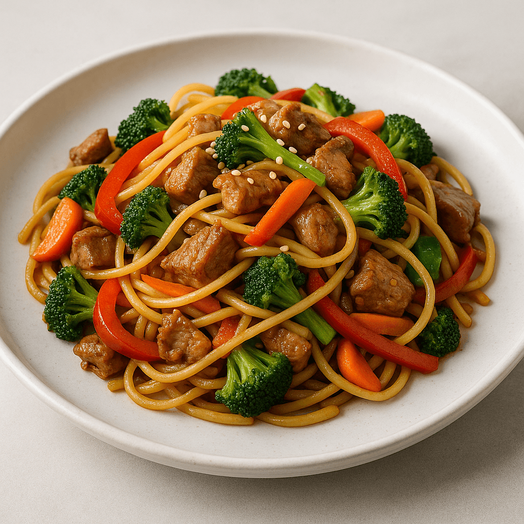 Spaghetti Stir Fry