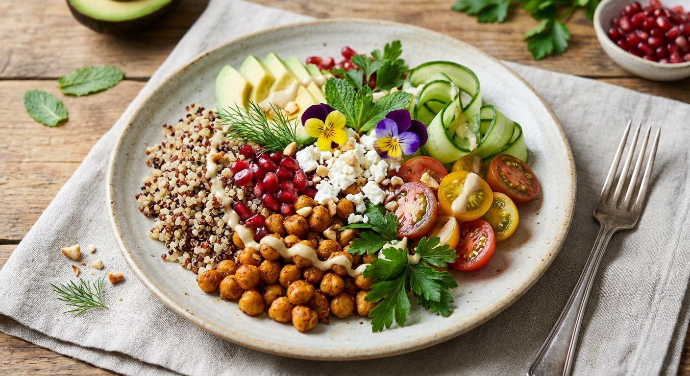 Quinoa and Chickpea Salad