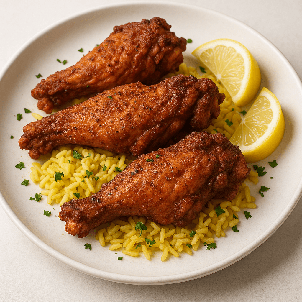 Cajun Fried Turkey Wings