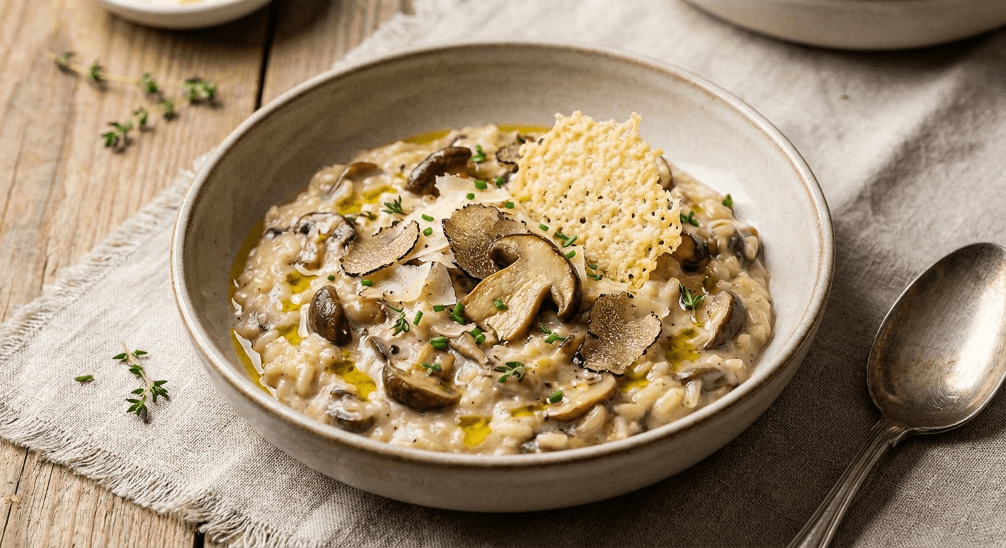 Mushroom Risotto