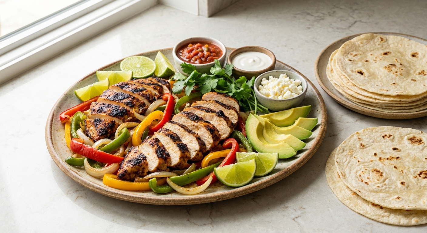 One-Pan Chicken Fajitas