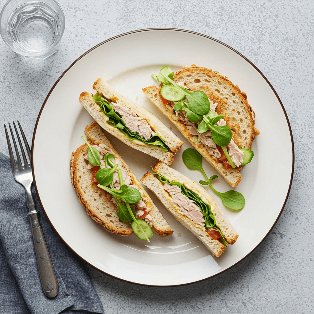 Tuna Salad Sandwiches - Delicious Homemade Recipe