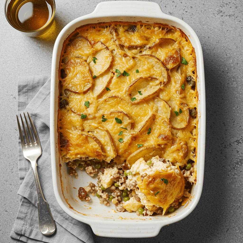 Twice-Baked Potato Casserole - Delicious Homemade Recipe