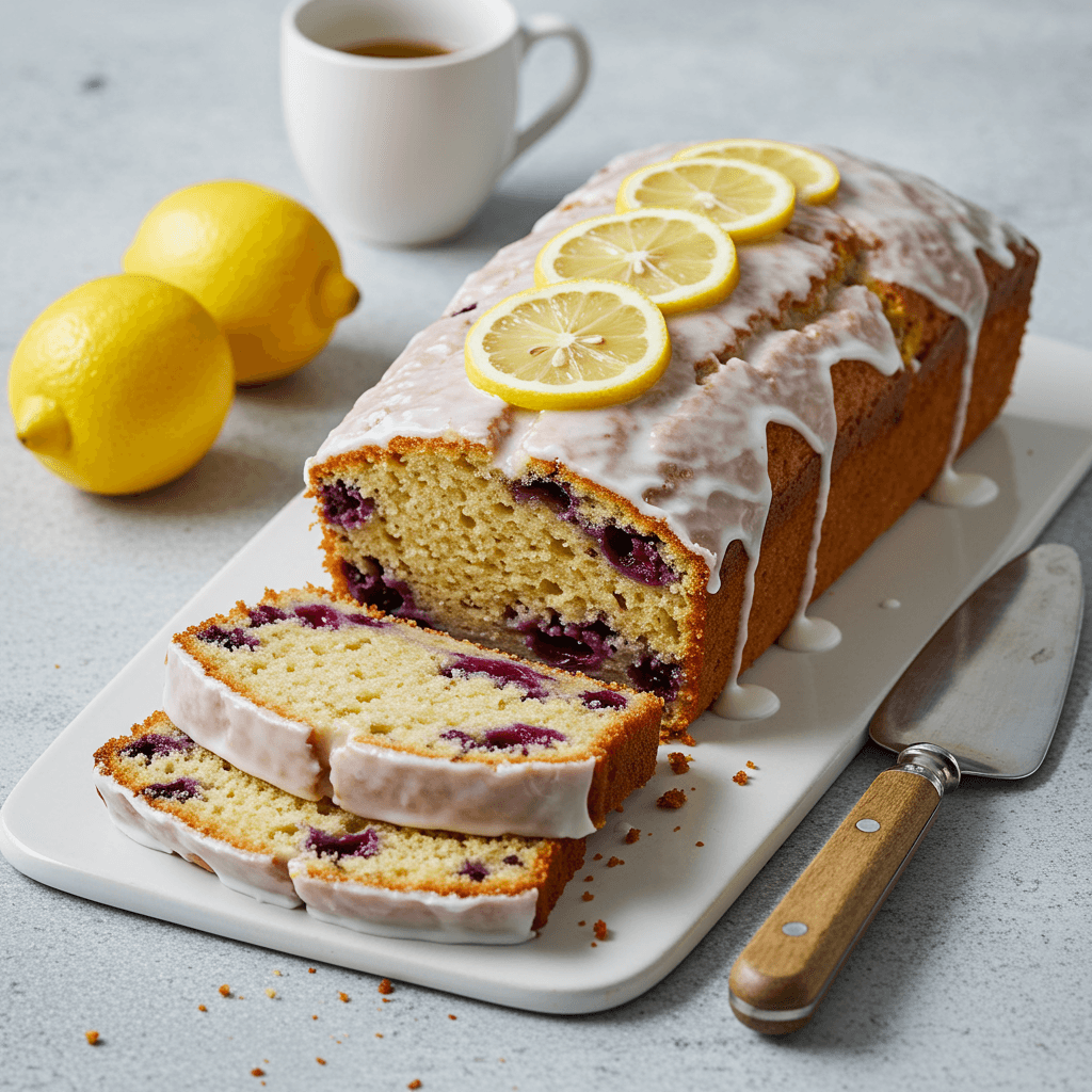 Lemon Blueberry Bread - Delicious Homemade Recipe
