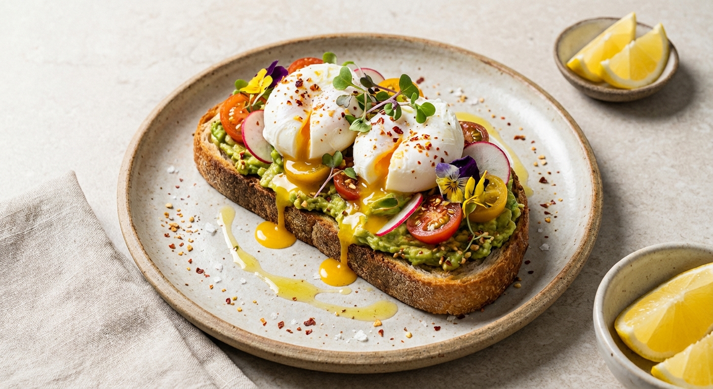 Avocado Toast with Eggs