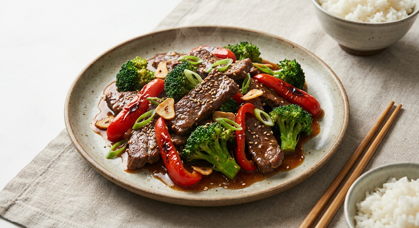 Beef and Broccoli Stir-Fry