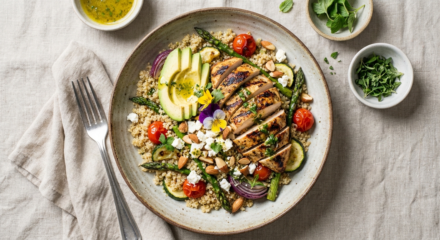 Grilled Chicken & Quinoa Salad