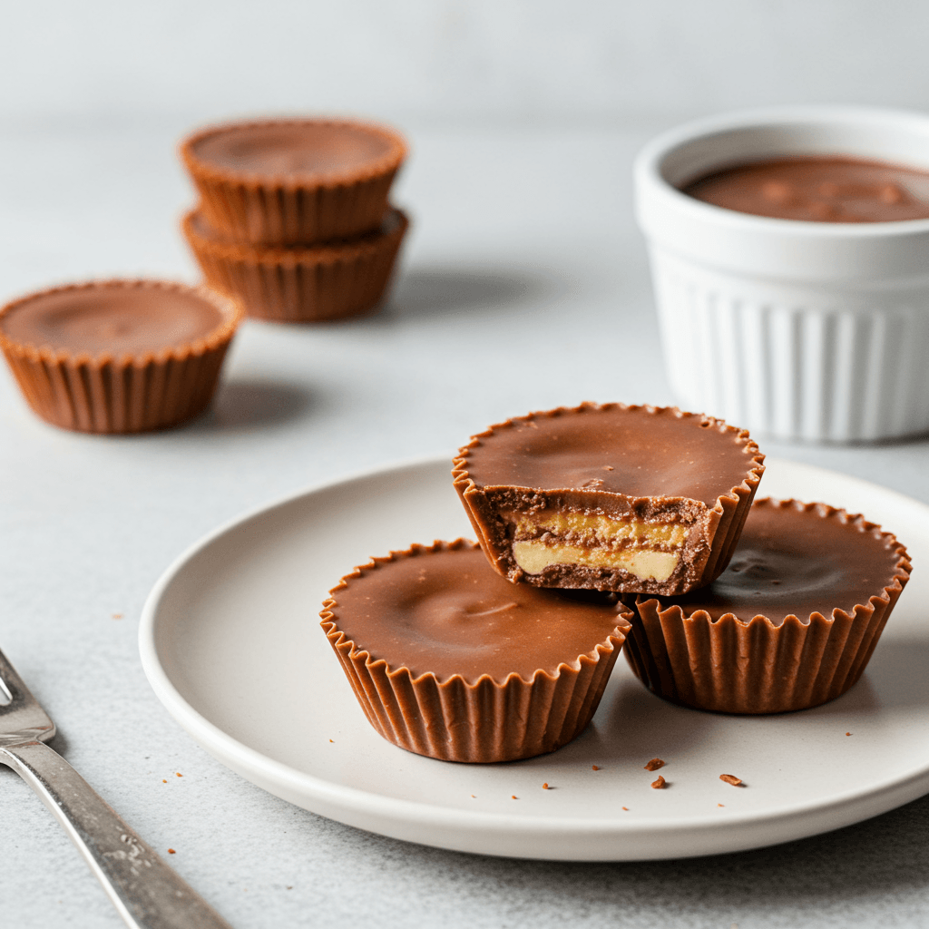 Homemade Peanut Butter Cups - Delicious Homemade Recipe