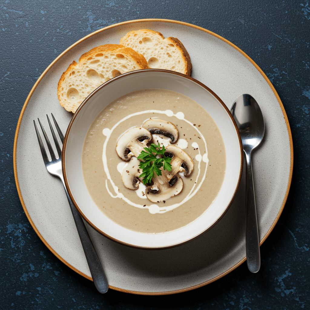 Cream of Mushroom Soup - Delicious Homemade Recipe