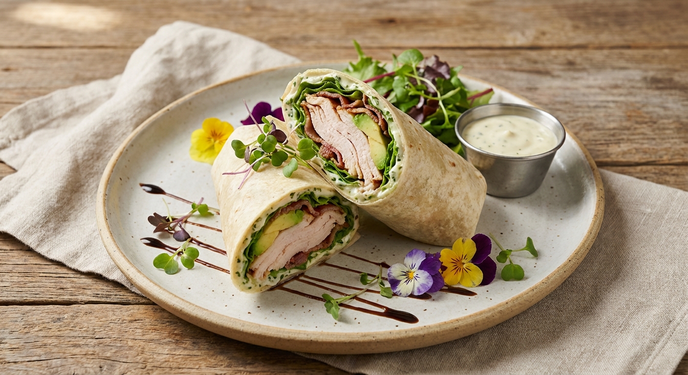 Turkey and Avocado Wraps