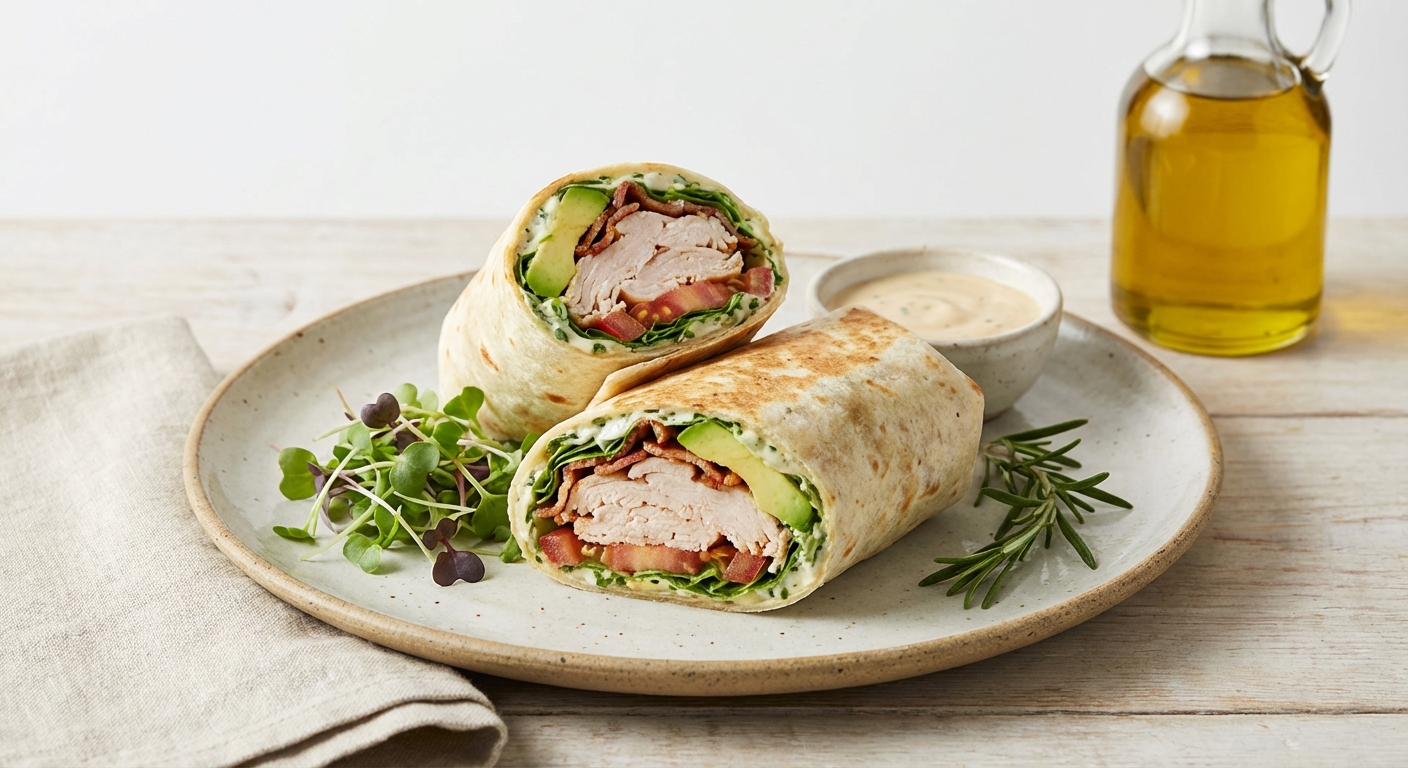 Turkey and Avocado Wrap