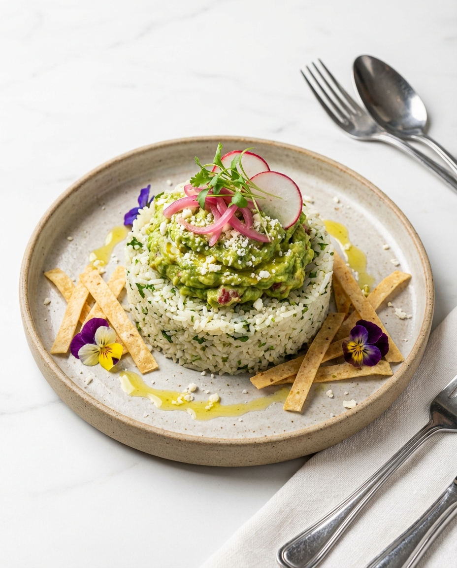 Rice with Guacamole
