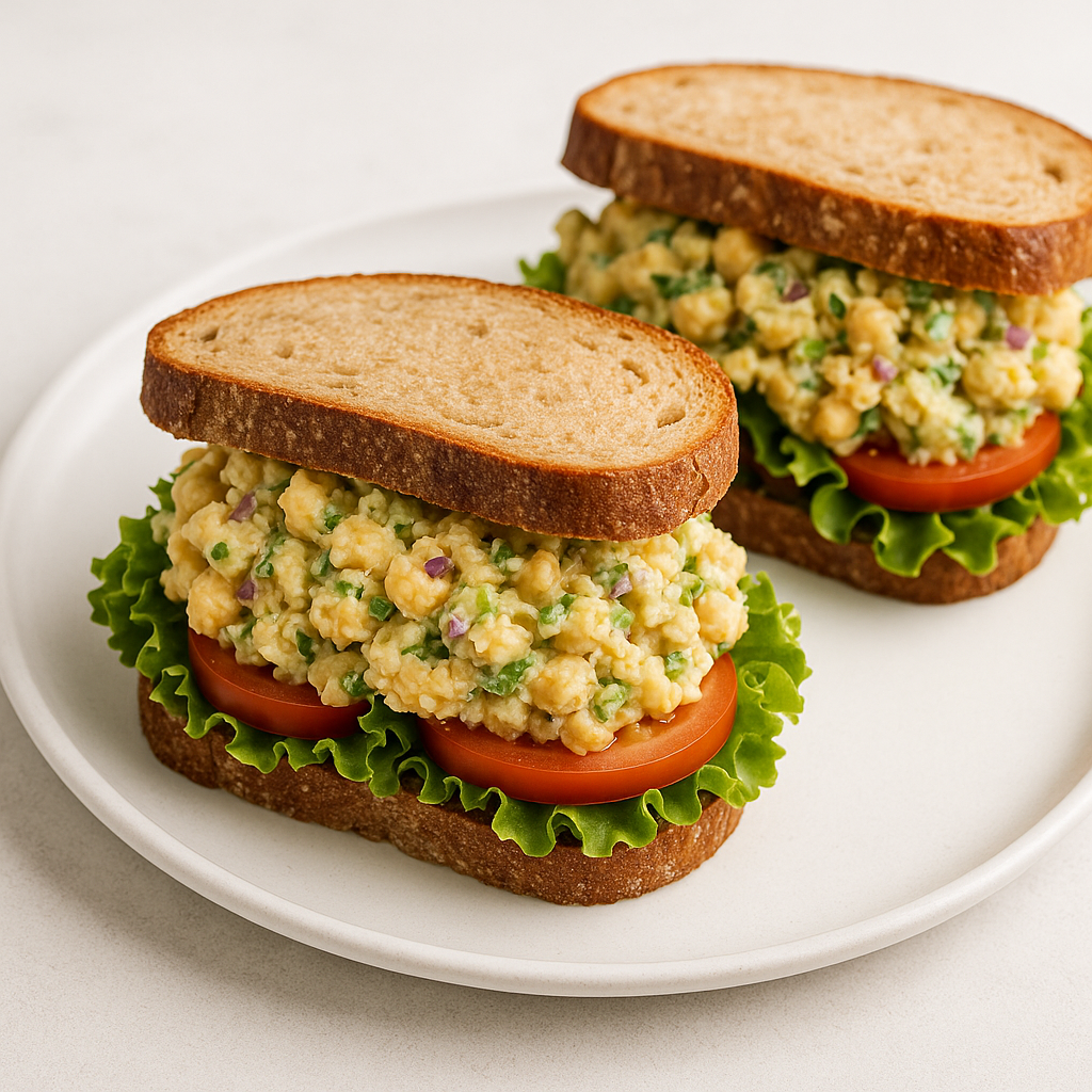 Chickpea Salad Sandwiches