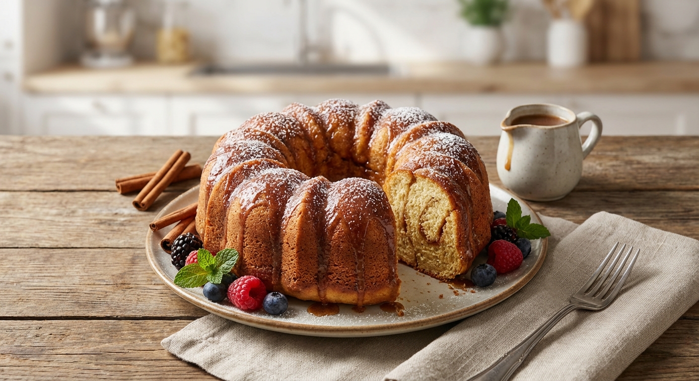 Sweet Cinnamon Pull-Apart Bread (No-Yeast Monkey Bread Using Sliced Bread)