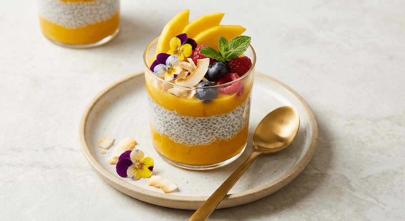 Mango Chia Pudding