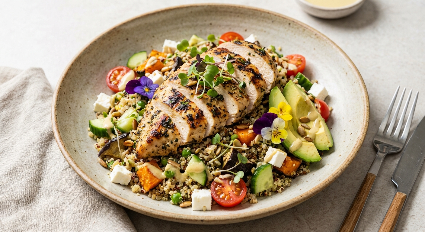 Grilled Chicken & Quinoa Salad