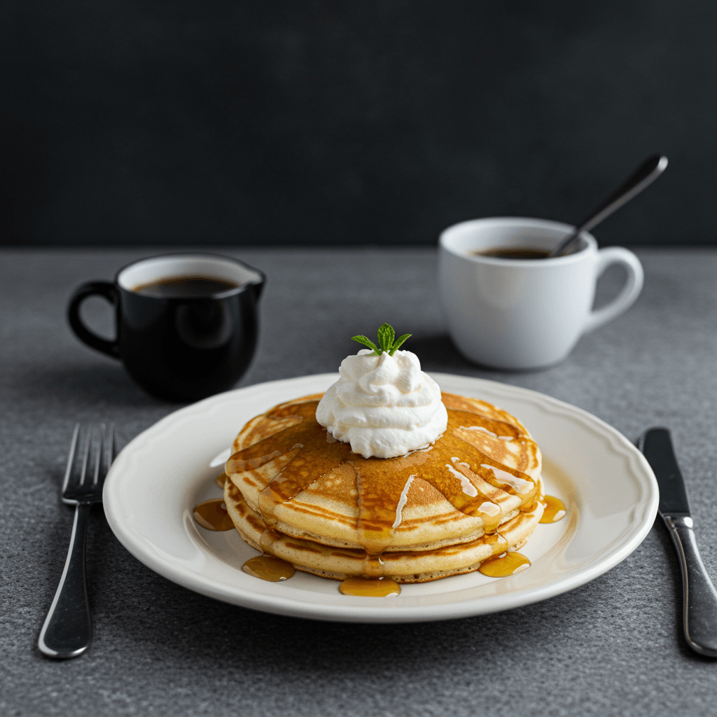 Fluffy Homemade Pancakes - Delicious Homemade Recipe
