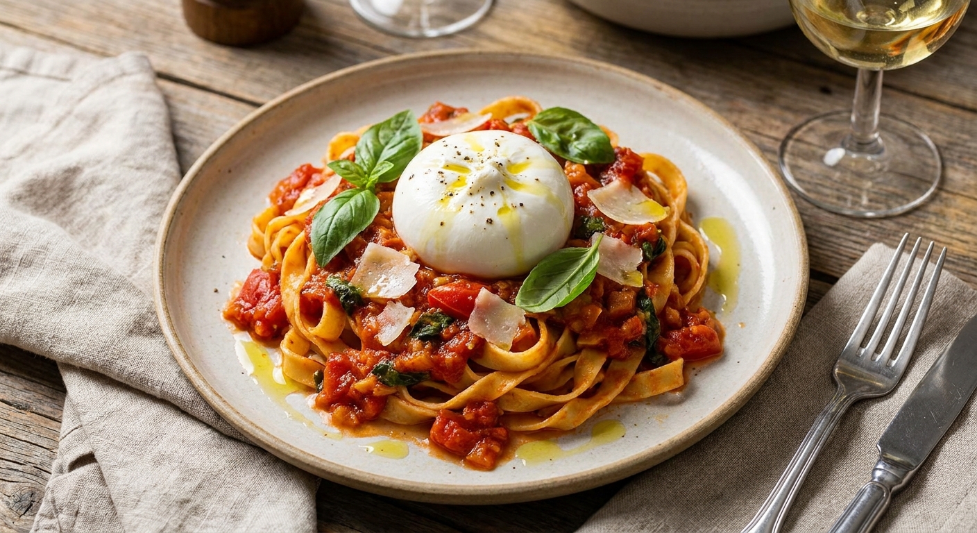 Classic Pasta with Fresh Marinara