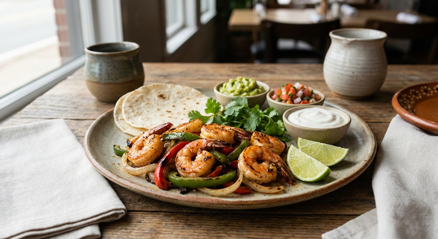 Shrimp Fajitas