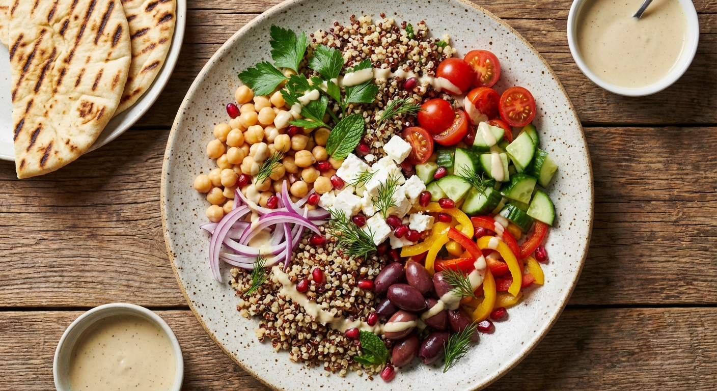 Chickpea & Quinoa Salad