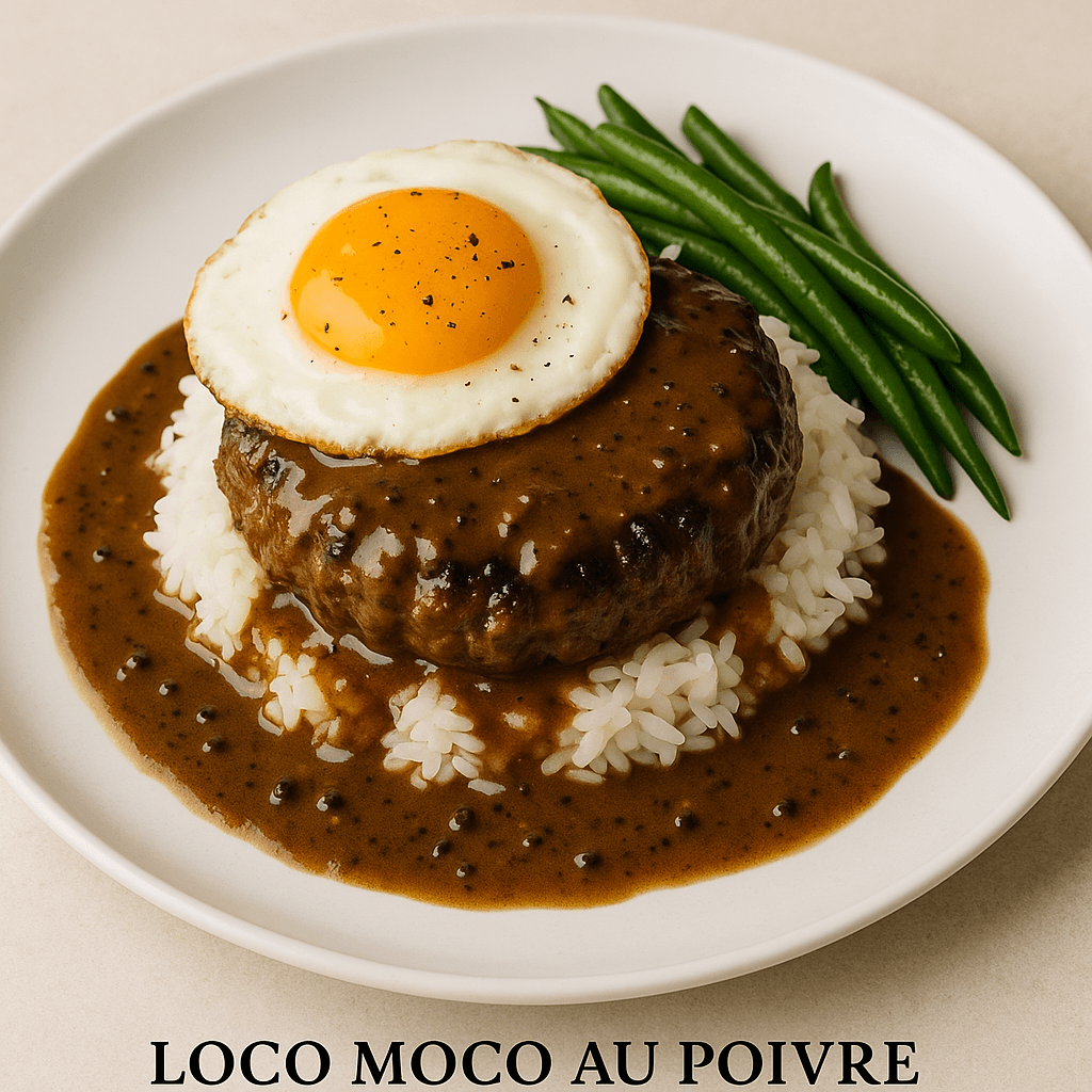 Loco Moco au Poivre