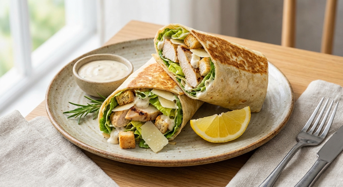 Grilled Chicken Caesar Wrap